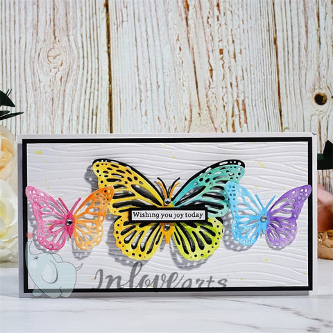 Inlovearts Elegant Butterfly Cutting Dies