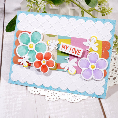 Inlovearts Five Petal Flower Cutting Dies