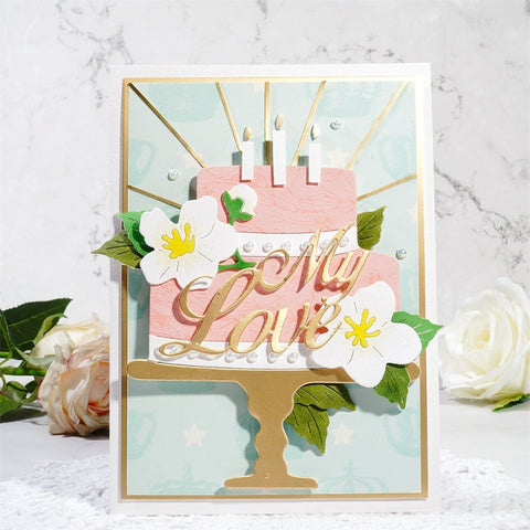 Inlovearts Flower Cake Cutting Dies