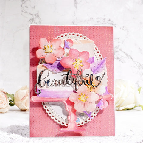 Inlovearts Flower Cake Cutting Dies