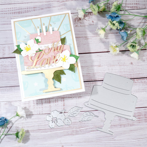 Inlovearts Flower Cake Cutting Dies