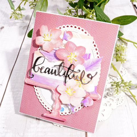 Inlovearts Flower Cake Cutting Dies