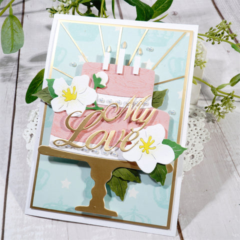 Inlovearts Flower Cake Cutting Dies