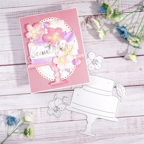 Inlovearts Flower Cake Cutting Dies