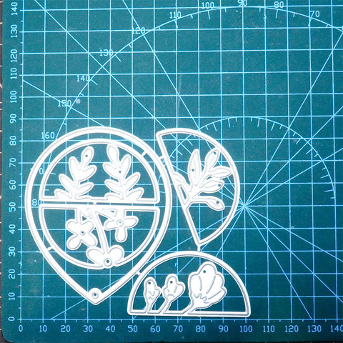 Inlovearts Flower Label Cutting Dies