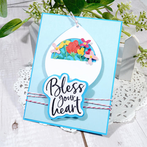 Inlovearts Flower Label Cutting Dies