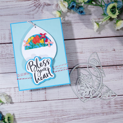 Inlovearts Flower Label Cutting Dies