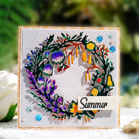 Inlovearts Fresh Flower Border Cutting Dies