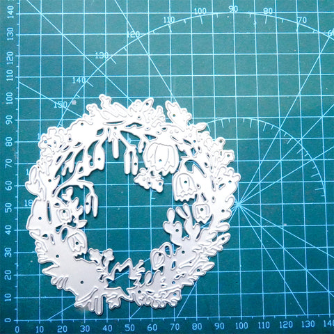 Inlovearts Fresh Flower Border Cutting Dies