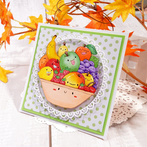 Inlovearts Fruit Basket Metal Cutting Dies