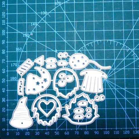 Inlovearts Gnome with Independence Day Clothes Cutting Dies