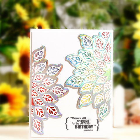 Inlovearts Cascading Leaves Cutting Dies