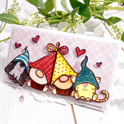Inlovearts Little Gnomes Babies Metal Cutting Dies
