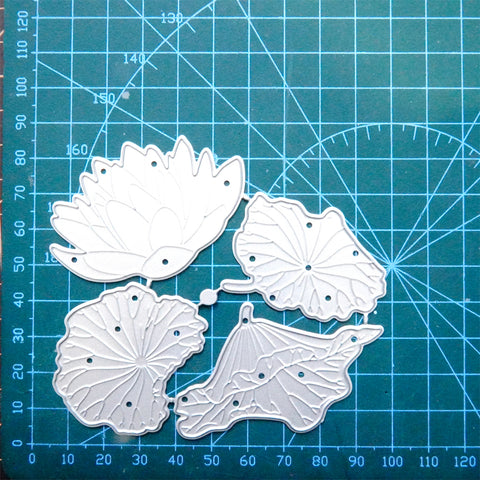 Inlovearts Lotus Cutting Dies