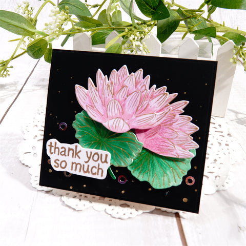 Inlovearts Lotus Cutting Dies