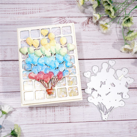 Inlovearts Love Balloon Metal Cutting Dies