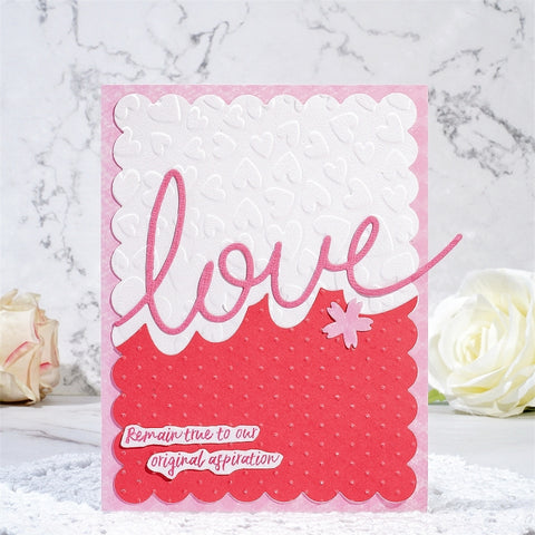 Inlovearts Love Word Cutting Dies