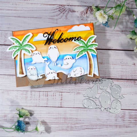 Inlovearts Lovely Seal Cutting Dies
