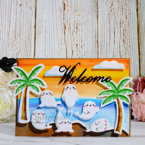 Inlovearts Lovely Seal Cutting Dies
