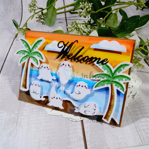Inlovearts Lovely Seal Cutting Dies