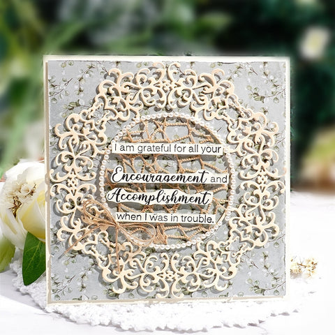 Inlovearts Luxury Lace Border Cutting Dies