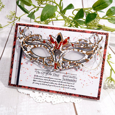 Inlovearts Masquerade Mask Cutting Dies