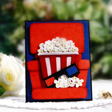 Inlovearts Popcorn Cutting Dies