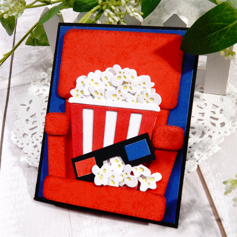 Inlovearts Popcorn Cutting Dies