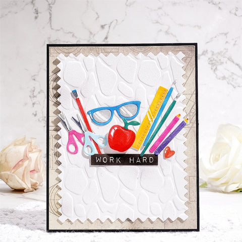 Inlovearts School Supplies Cutting Dies