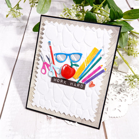 Inlovearts School Supplies Cutting Dies