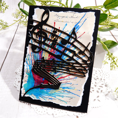 Inlovearts Sheet Music Metal Cutting Dies