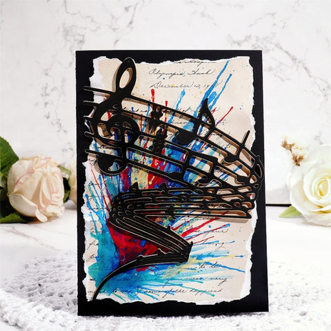 Inlovearts Sheet Music Metal Cutting Dies