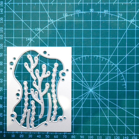 Inlovearts Marine Life Background Board Set Cutting Dies