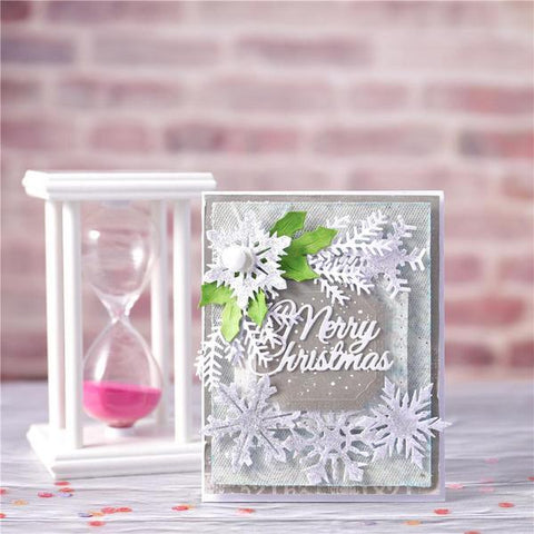 Inloveartshop 8Pcs Snowflake Set Cutting Dies