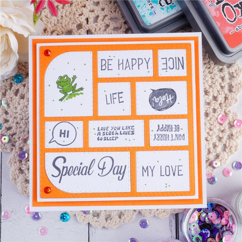 Inlovearts Blanks Frame Board Cutting Dies