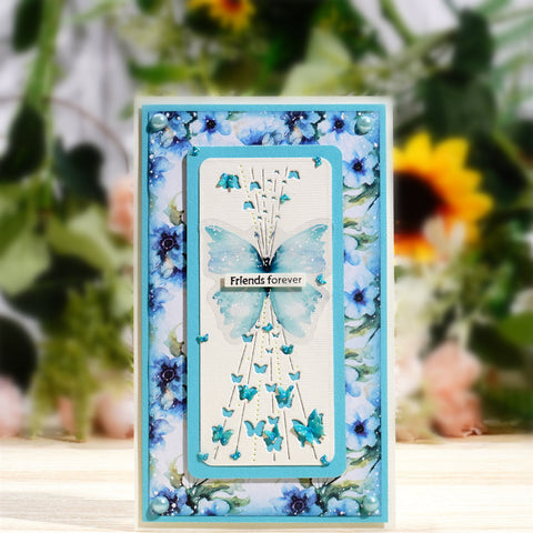 Inlovearts Butterfly Rays Cutting Dies