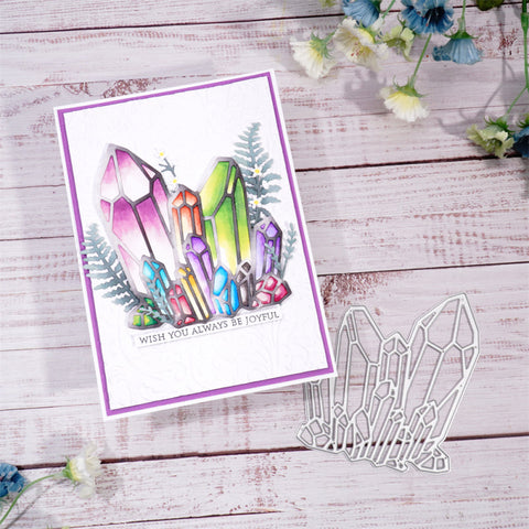 Inlovearts Crystal Ore Metal Cutting Dies