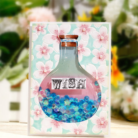 Inlovearts Glass Bottle Metal Cutting Dies