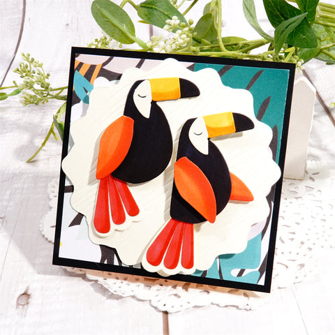 Inlovearts Parrots Cutting Dies