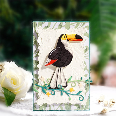 Inlovearts Parrots Cutting Dies