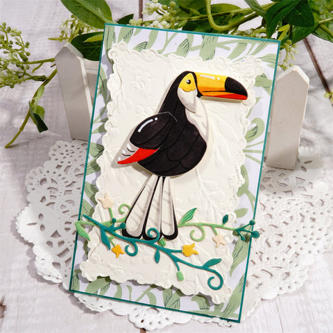 Inlovearts Parrots Cutting Dies