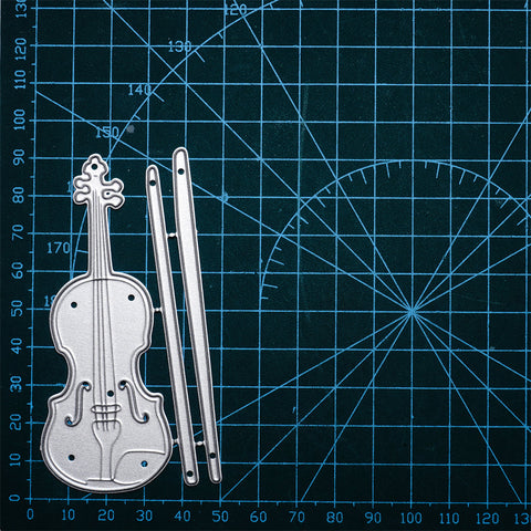 Inlovearts The Violin Cutting Dies