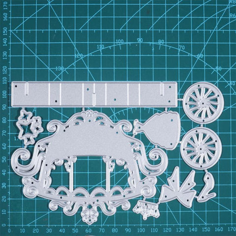 Inloveartshop Cinderella's Carriage Pop up Cutting Dies