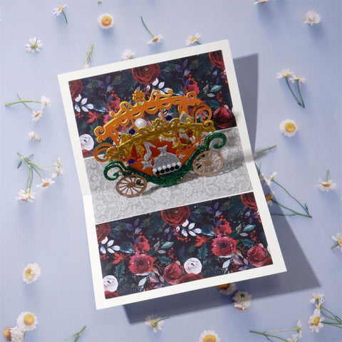 Inloveartshop Cinderella's Carriage Pop up Cutting Dies