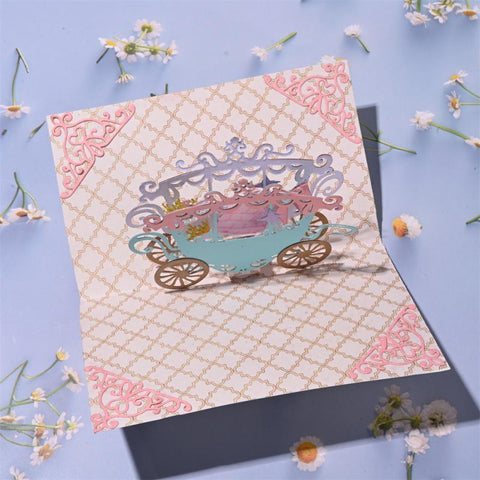 Inloveartshop Cinderella's Carriage Pop up Cutting Dies