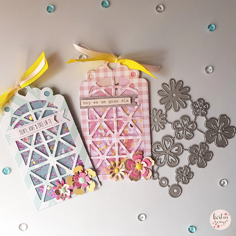 Mini Flower Blossoms Dies - Inlovearts
