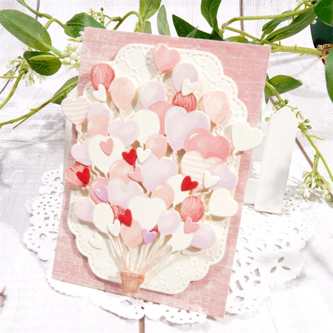 Inlovearts Love Balloon Metal Cutting Dies