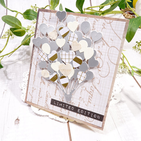 Inlovearts Love Balloon Metal Cutting Dies