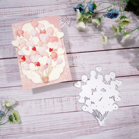 Inlovearts Love Balloon Metal Cutting Dies
