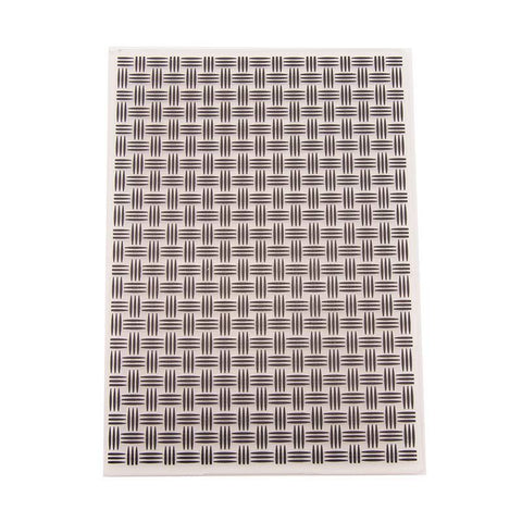 Inlovearts Weave Pattern Emboss Folder